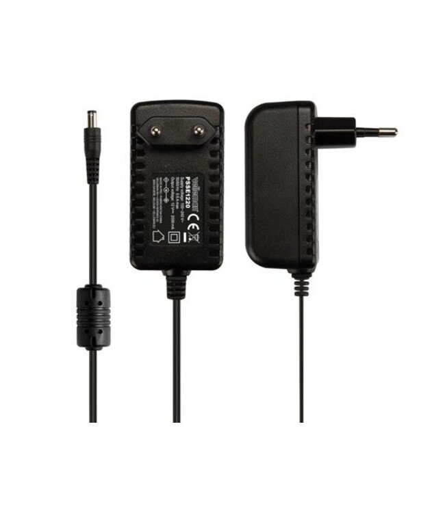Universele voeding- 12 VDC - 2 A - 24 W - plug 2.1 x 5.5 mm
