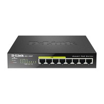 Dlink PoE Ethernet switch, 8 Gigabit poorten