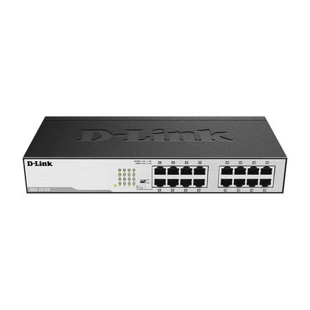 D-link D-link Fast Ethernet  desktop switch, 16 poorten