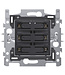 Niko 6-voudige drukknop amber LED - 170-60150