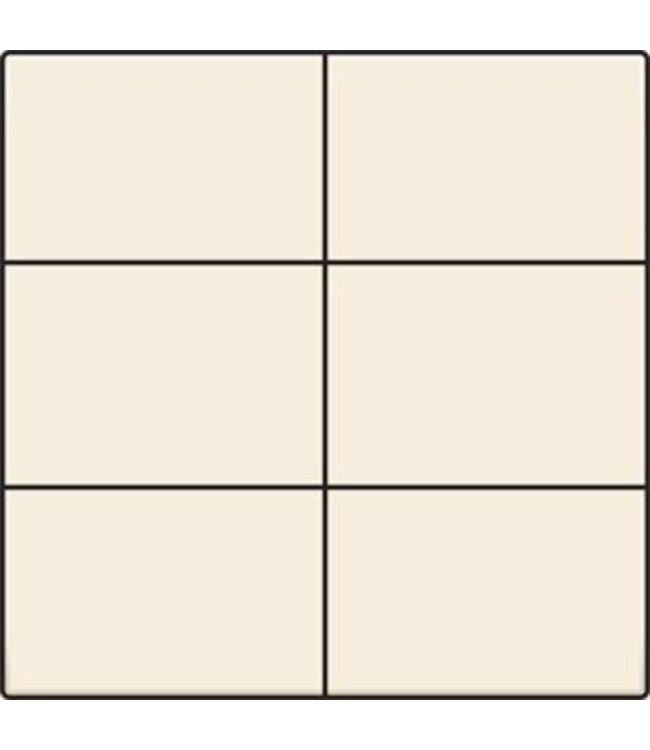 Niko Afwerkingsset voor drukknop 24V met 6 contacten, kleur cream / 100-60050