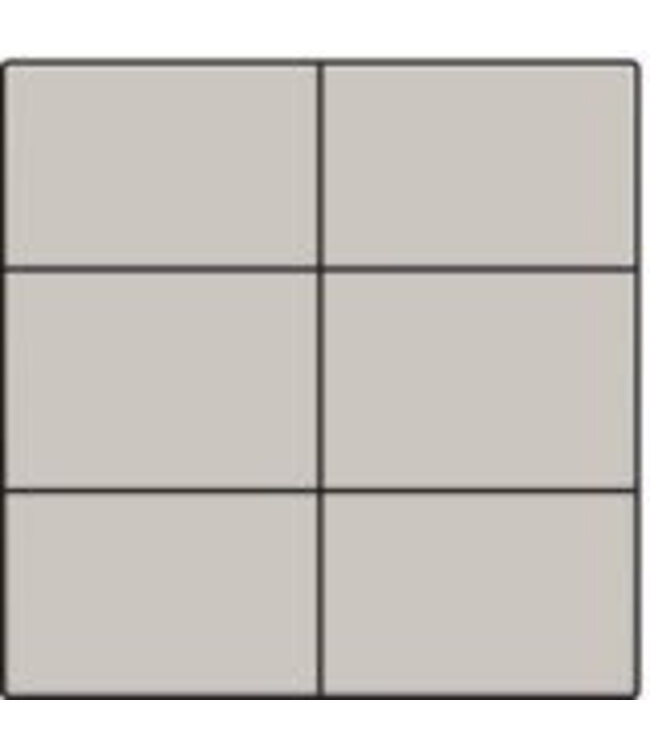 Niko Afwerkingsset voor drukknop 24V met 6 contacten, kleur licht grijs / 102-60050