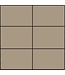 Niko Afwerkingsset voor drukknop 24V met 6 contacten, kleur Bronze / 123-60050