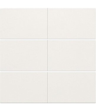 Niko Afwerkingsset, white Coated, 6-voudige drukknop 24V