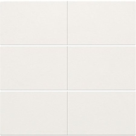 Niko Afwerkingsset, white Coated, voor drukknop 24V met 6 contacten, 154-60050