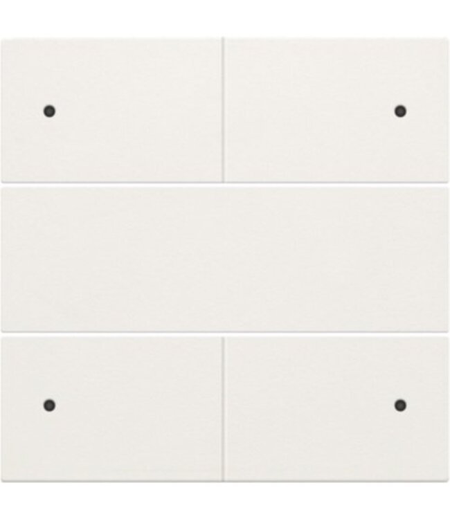 Niko Niko Afwerkingsset, Wit, voor drukknop 24V +LED met 4 contacten, 101-40150