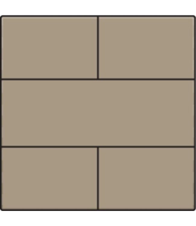 Niko Afwerkingsset voor drukknop 24V met 4 contacten, kleur bronze / 123-40050