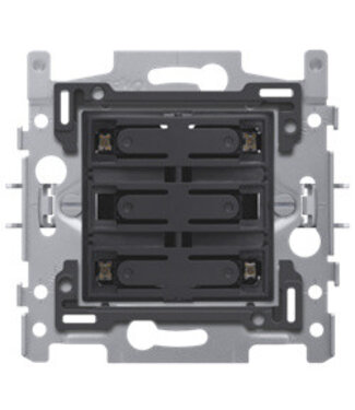 Niko 4-voudige drukknop blauwe LED - 170-40160