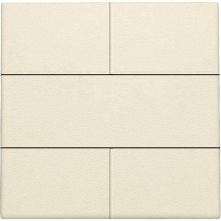 Niko Afwerkingsset voor drukknop 24V met 4 contacten, kleur cream / 100-40050