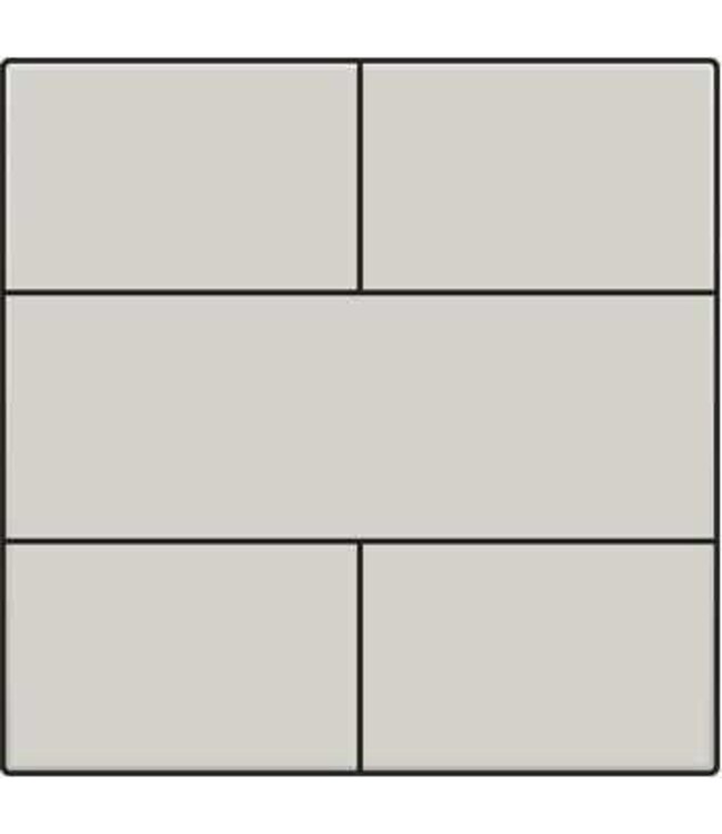 Niko Afwerkingsset voor drukknop 24V met 4 contacten, kleur grijs / 102-40050