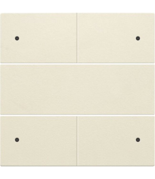 Niko Afwerkingsset voor drukknop 24V +LED met 4 contacten, kleur cream / 100-40150