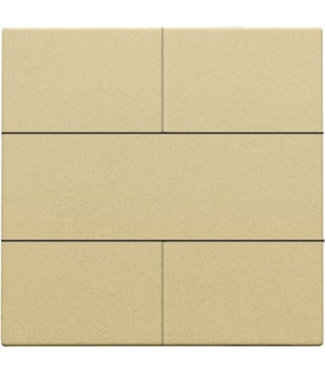 Niko Afwerkingsset voor drukknop 24V met 4 contacten, kleur Alu look Gold / 221-40050