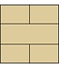 Niko Afwerkingsset voor drukknop 24V met 4 contacten, kleur Alu look Gold / 221-40050