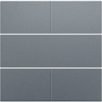Afwerkingsset, Alu Look Grey Steel, 220-40050