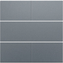 Afwerkingsset, Alu Look Grey Steel, 220-40050