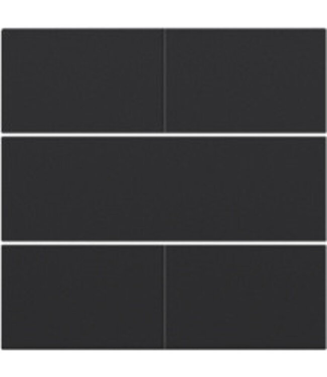 Niko Afwerkingsset, black coated, voor drukknop 24V met 4 contacten, 161-40050