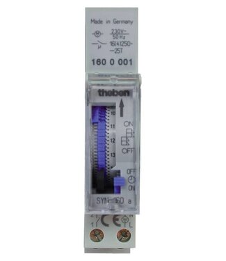 Theben Schakelklok met dagprogramma, SYN160A