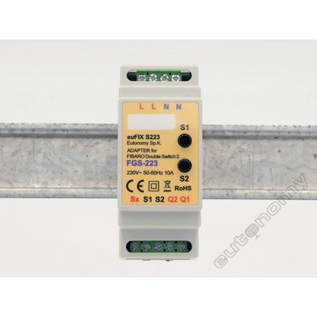Fibaro Dinrail module voor Fibaro FGS-223 -Double Switch 2
