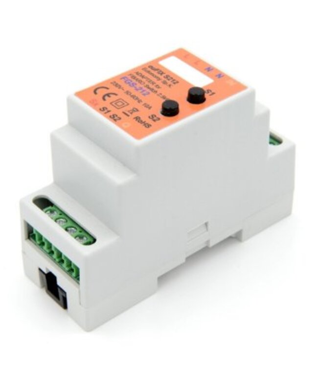 Fibaro Dinrail module voor Fibaro FGS-212 -Single relay switch
