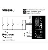 Velbus Velbus Universele drukknopinterface met 8 kanalen