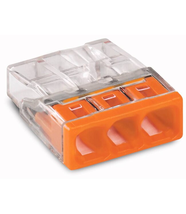 Wago Verbindingsklem 3 x 0.5 - 2.5mm aansluitingen