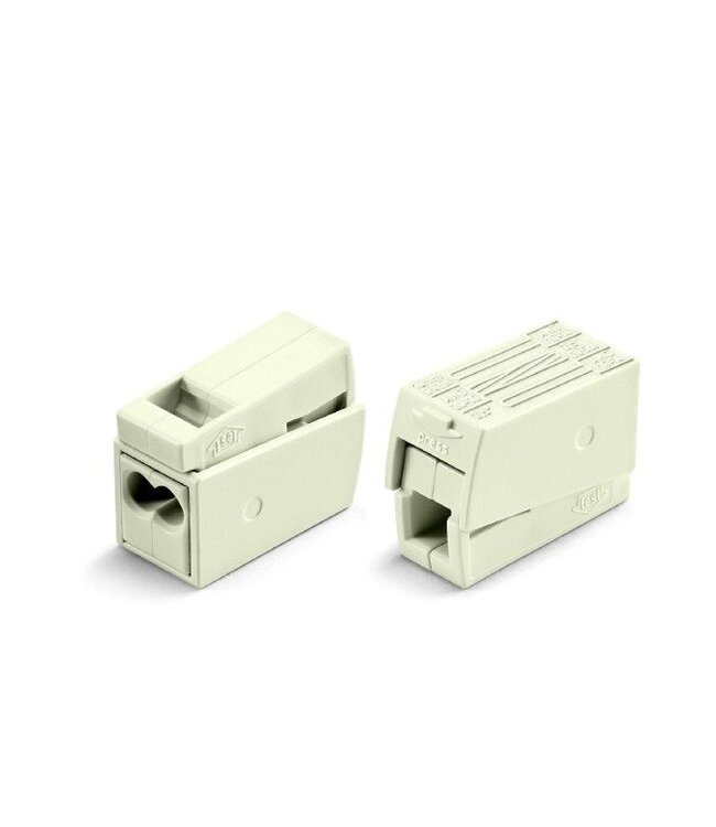 Wago Lichtaansluitklem, 2-draads aansluiting, per stuk