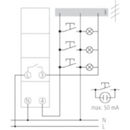 Theben Theben Elektromechanische trappenhuisautomaat, Elpa 8