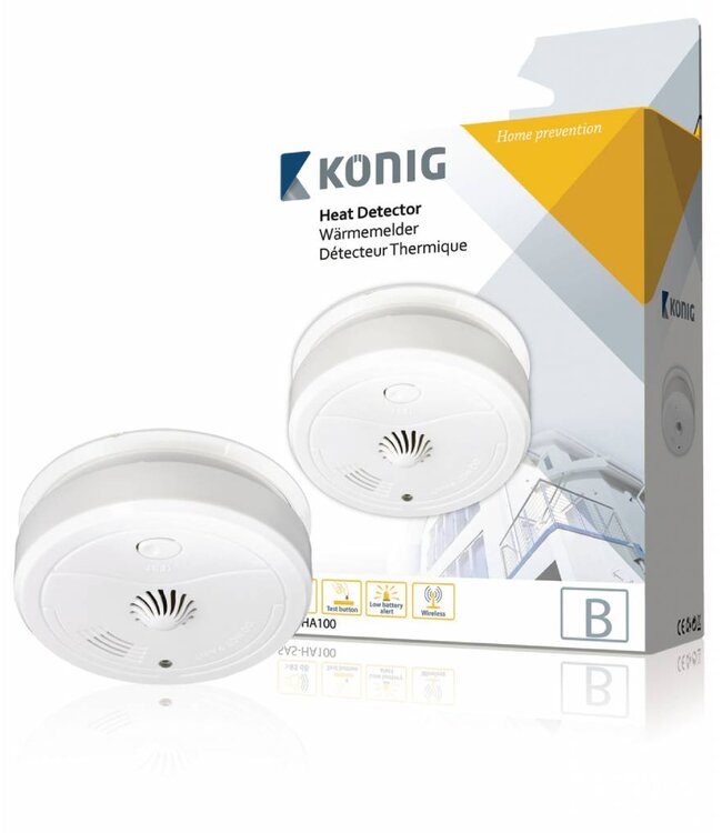 Hittemelder 9V - SAS-SH100