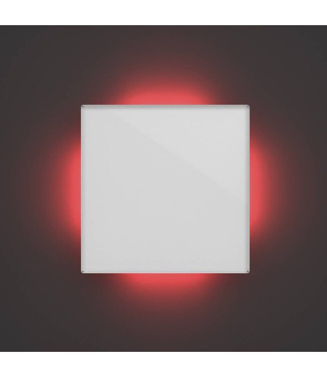 Velbus Velbus Edge Lit Witte glazen bedieningsmodule  met 1 toets