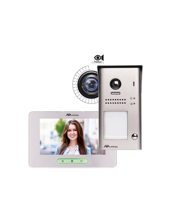 Entrya Facila K19170 Videofoon kit met groothoeklens
