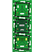 Niko Drievoudige, verticale muurprint voor combinatie met aansluitunit, centerafstand 60mm