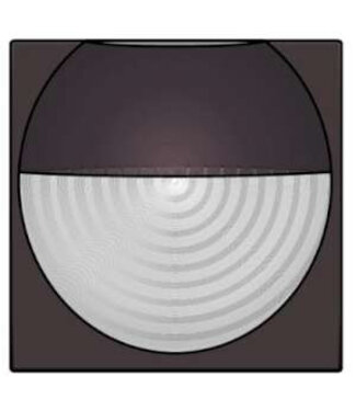 Niko Home control bewegingsmelder, kleur bruin