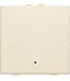 Niko Enkelvoudige drukknop met led voor Niko Home control, Cream