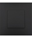 Niko Enkelvoudige drukknop met led voor Niko Home control, Pure Piano Black