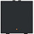 Niko Enkelvoudige drukknop met led,Pure Piano Black