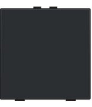 Niko Enkelvoudige drukknop,Pure Piano Black