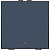 Niko Enkelvoudige drukknop met led,Pure Alu Look Grey Steel