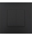 Niko Tweevoudige drukknop voor Niko Home Control,Pure Piano Black