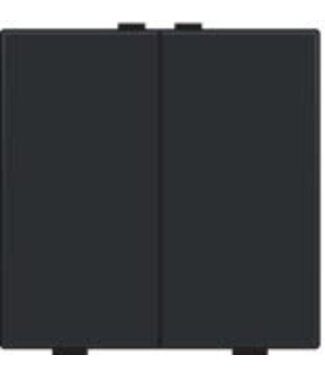 Niko Tweevoudige drukknop, Pure Piano Black