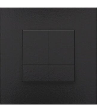 Niko Zesvoudige drukknop,Pure Piano Black