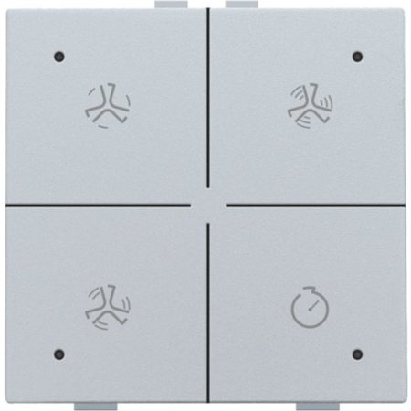 Niko Ventilatiebediening met led voor Niko Home Control,Sterling