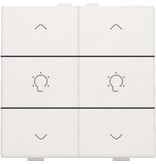 Niko Dubbele dimbediening voor Niko Home Control, White