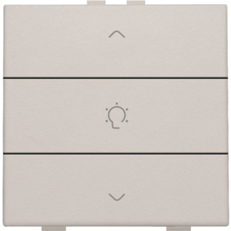 Niko Enkelvoudige dimbediening voor Niko Home Control, Light grey