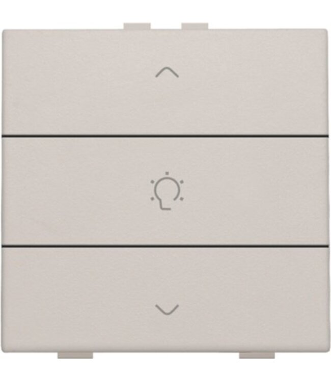 Niko Enkelvoudige dimbediening voor Niko Home Control, Light grey
