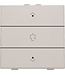 Niko Enkelvoudige dimbediening met led voor Niko Home Control, Light grey