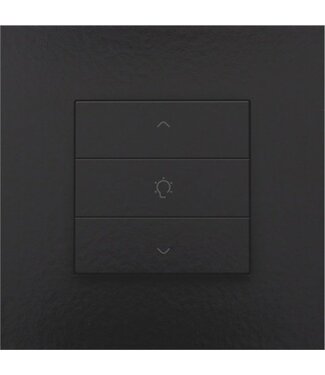 Niko Enkelvoudige dimbediening, Piano Black