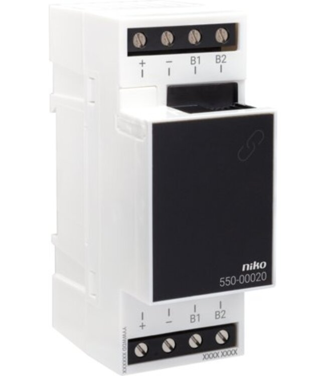 Niko Railkoppeling voor Niko Home Control