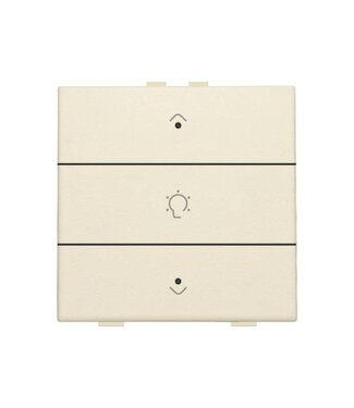 Niko Enkelvoudige dimbediening met led, Cream