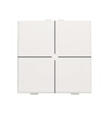 Niko Viervoudige drukknop voor Niko Home Control, White