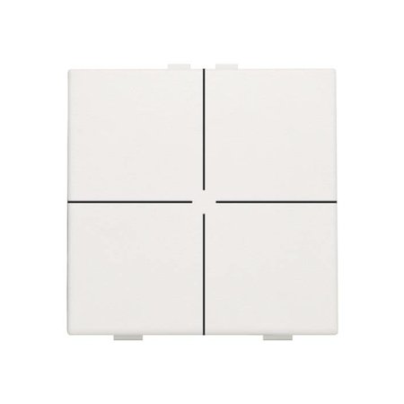 Niko Viervoudige drukknop voor Niko Home Control, White